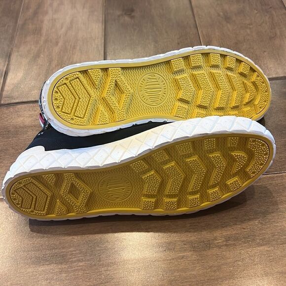 New Free People x Palladium Palla Ace Cvs Mid Black Hi-Top Sneakers US M 8 W9.5 - Picture 5 of 10